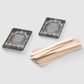 結婚式 プログラムハンドファンハロウィンゴシックのフレーム ハンドファン (組立なし)