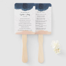 結婚式 プログラムハンドファン