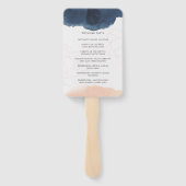 結婚式 プログラムハンドファン ハンドファン (裏面)