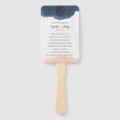 結婚式 プログラムハンドファン ハンドファン (正面)