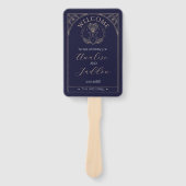 結婚式 プログラムハートクリスタルタロットムーンスターズ ハンドファン (正面)