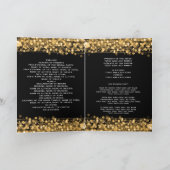 結婚式 プログラムパーティー輝金ゴールド プログラム (内部)