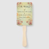 結婚式 プログラムファン ハンドファン (正面)