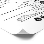 結婚式 プログラムポスター ポスター (角)