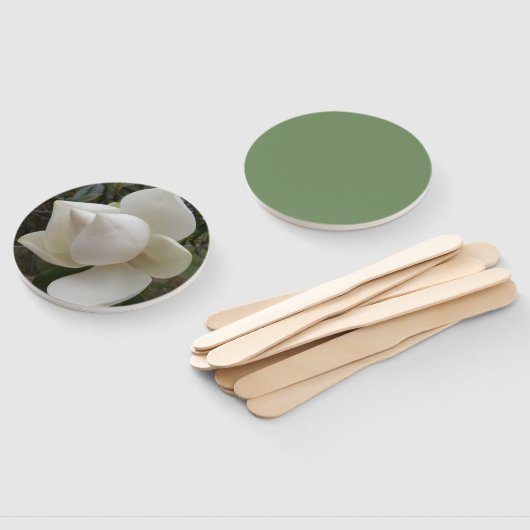 結婚式 プログラム扇状花 ハンドファン (組立なし)