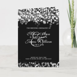 結婚式 プログラム銀灯 プログラム