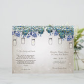 結婚式 プログラム (スタンド正面)