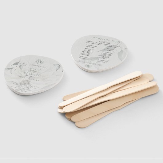 結婚式 プログラム |シックボホウォーターカラーダリア ハンドファン (組立なし)