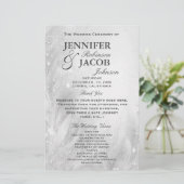 結婚式 プログラム |ソフトシルバー (スタンド正面)