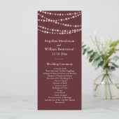 結婚式 プログラム – マルサラトゥインクルライト (スタンド正面)