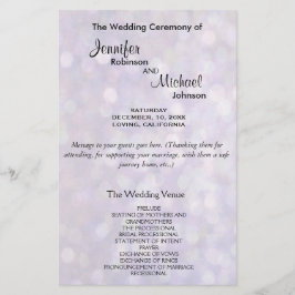 結婚式 プログラム |《写真》ぼけ味エレガントライト