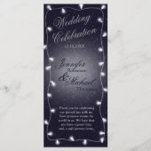 結婚式 プログラム | Starry Night (正面)