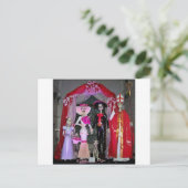 結婚式 ポストカード (スタンド正面)