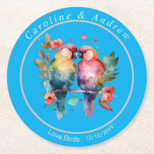 結婚式/リハーサルのコースターが鳥を愛する