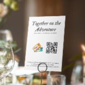 結婚式 レジストリー ハネムーン ファンド QR コード ギフト 招待状