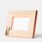 結婚式 レーザー彫刻フレーム (左)