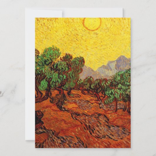 結婚式、ヴィンセント・ヴァン・ゴッホのオリーブの木 (正面)