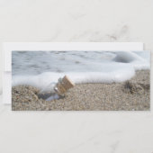 結婚式 乗機券 メッセージ瓶 招待状 (裏面)