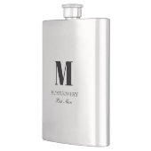 結婚式 仲人 ギフト 名入れ ベストマン フラスク (左)