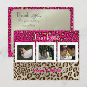 結婚式 写真入り感謝のポストカード ポストカード (正面/裏面)