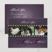 結婚式 写真入り感謝のポストカード ポストカード (正面/裏面)