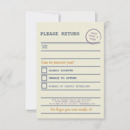 結婚式 出席確認 返信カード ライブラリー