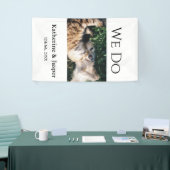 結婚式 婚約 ペット 名前 フォト 日付 カップル 横断幕 (トレードショー)