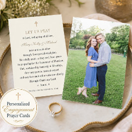 結婚式 婚約 祈りのカード エンクロージャーカード