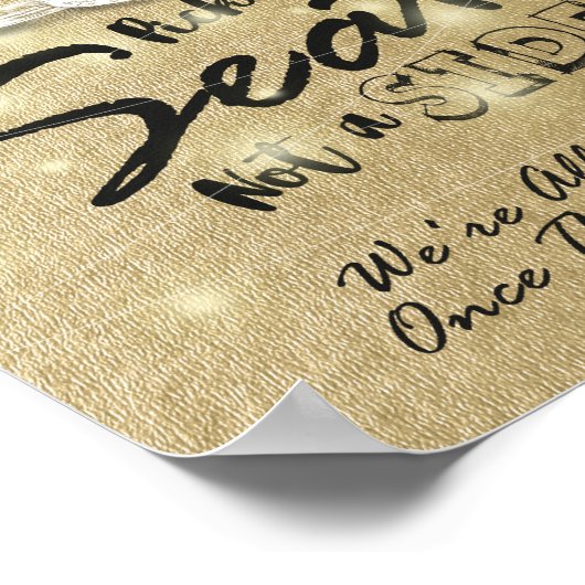 結婚式 席を選んで、陣営ではない メイソンジャー ライト ポスター (角)