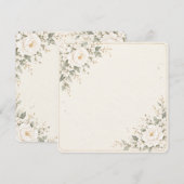 結婚式 席札 サンキューカード 兼用 サンキューカード (正面/裏面)
