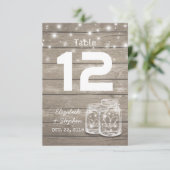 結婚式 席 配置 テーブル番号 メイソンジャー ライト 招待状 (スタンド正面)