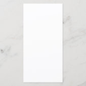 結婚式 手書き ラブ アンド サンクス | カップル フォト サンキューカード (裏面)