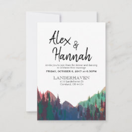 結婚式・披露宴のみのご案内 招待状