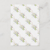 結婚式 披露宴 花 春 ワイルドフラワー エンクロージャーカード (裏面)