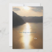 結婚式 招待状 (裏面)