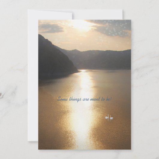 結婚式 招待状 (裏面)