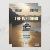 結婚式 招待状 (正面/裏面)