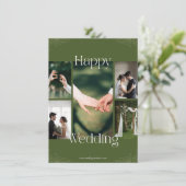結婚式 招待状 (スタンド正面)
