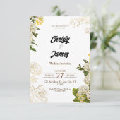結婚式 招待状 (スタンド正面)