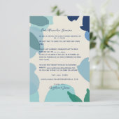 結婚式 招待状 RSVP リマインダーカード (スタンド正面)