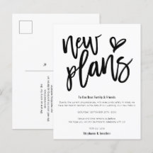 結婚式 新しい計画 保存日 おしゃれなスクリプト