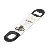 結婚式 新郎 乾杯パーティー オーダーメイド スピード栓抜き (裏面アングル)