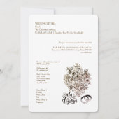 結婚式 簡単な招待状 セーブザデート (裏面)