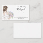 結婚式 花嫁 参列者用 イヤリング陳列カード プレイスカード (正面/裏面)