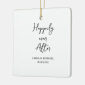 結婚式, 花嫁 花婿, 幸せな一生🍰 セラミックオーナメント (左)