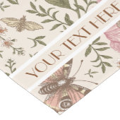 結婚式 装飾 ワイルドフラワー ボタニカル フローラル モノグラム ショートテーブルランナー (コーナー)