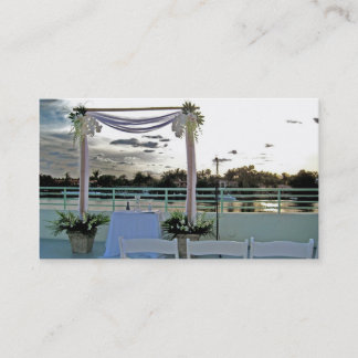 結婚式、計画するイベントウェディングプランナー 名刺