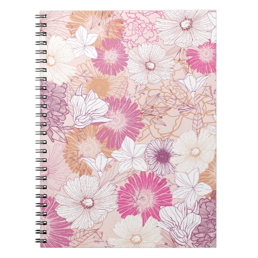 結婚式、誕生日、ベビーシャワー ノートブック (正面)