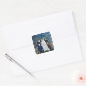 結婚式， c.1905 スクエアシール (封筒)