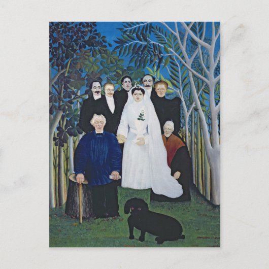 結婚式, c.1905 ポストカード (正面)